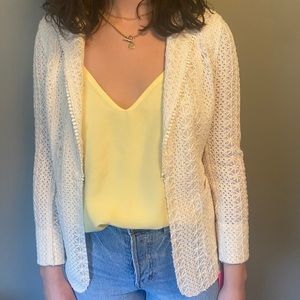 Elie Tahari Blazer - off white